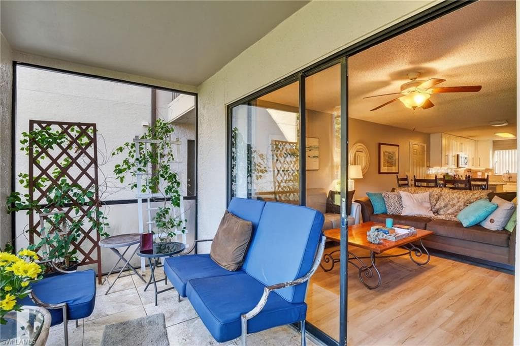 Sunroom with plenty of natural light