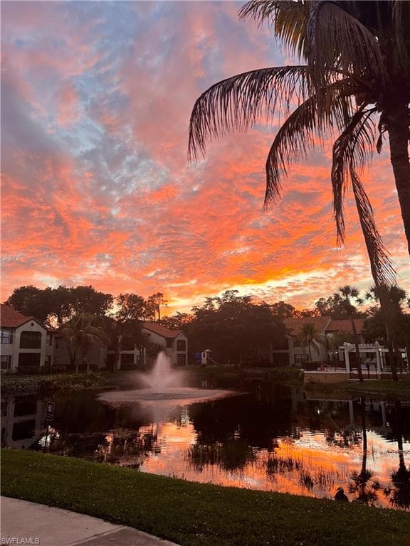 Water view with West facing Lanai has Gorgeous Sunsets !!!