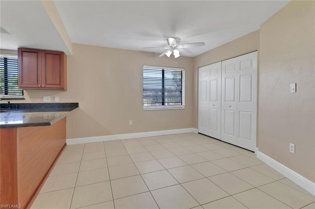 Dining and kitchen
