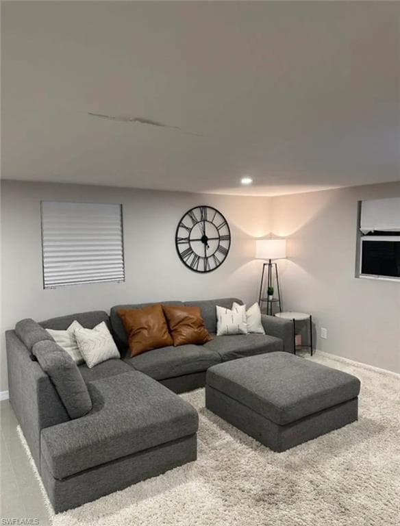 View of living room