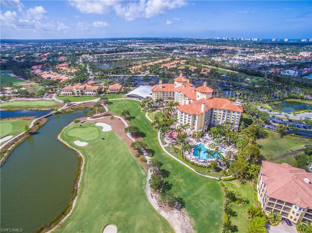 2 buildings away from the RITZ-Carlton Golf Resort.