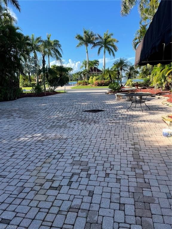 View of property's community with a patio