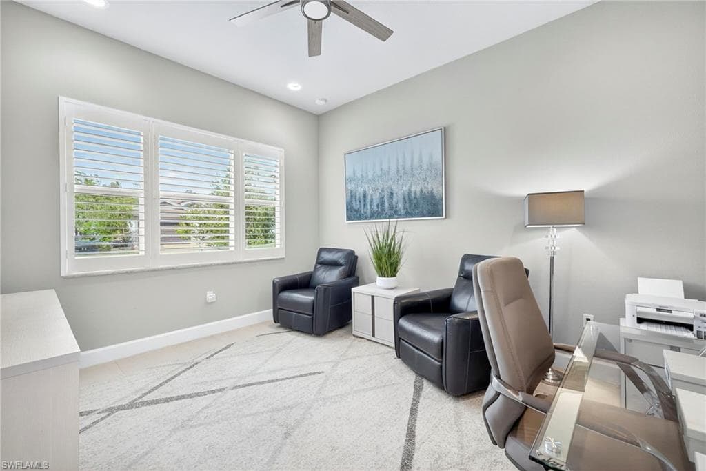 Den or 3rd Bedroom -Located on the front of the house and to the left of the foyer, this den is super bright!