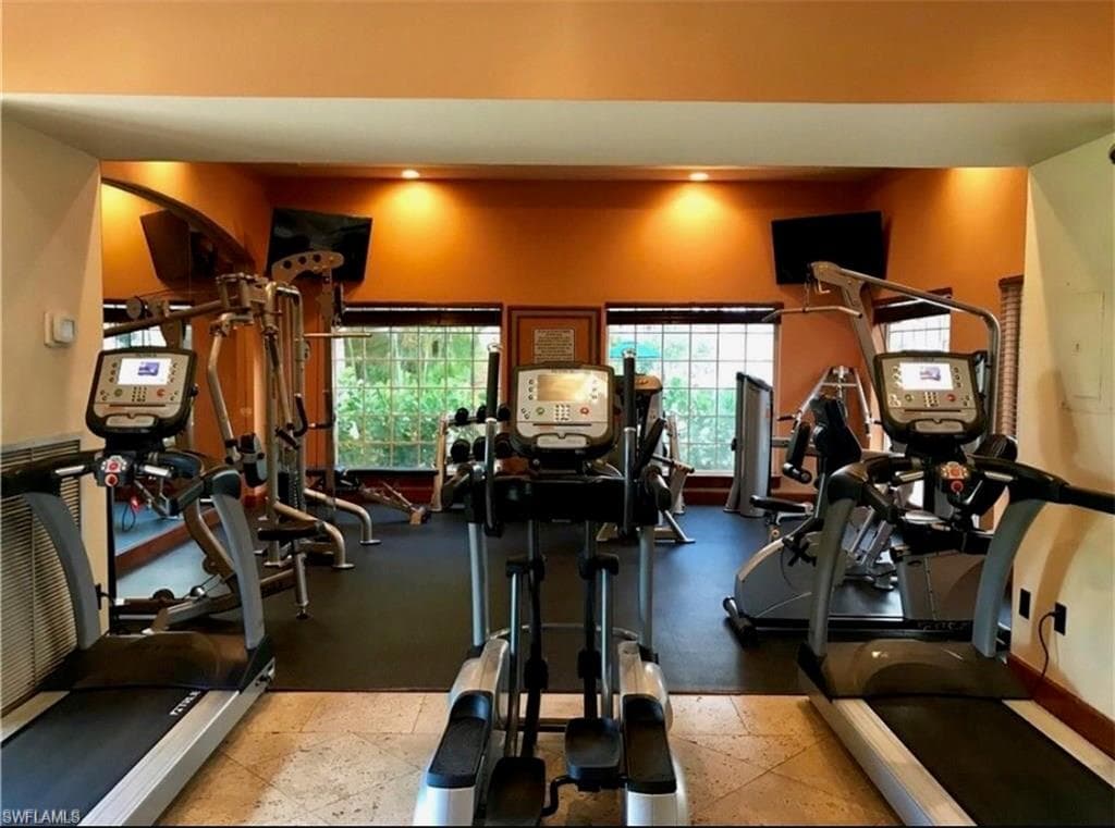 View of exercise room