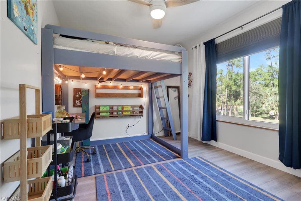 2nd Bedroom on the 2nd floor. Tons of natural lighting.