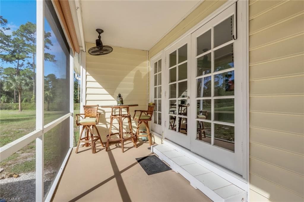 Guest House with Enclosed Patio Area