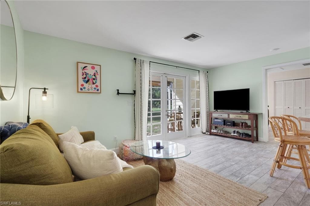 Detached Guest House Living Area