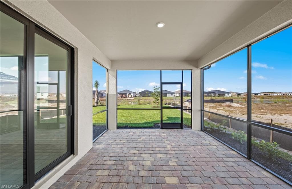 Cedar floorplan of actual home.