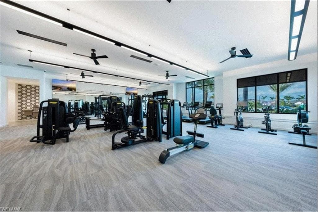 Workout area