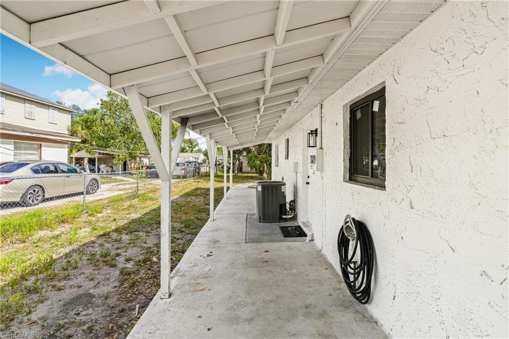 View of porch