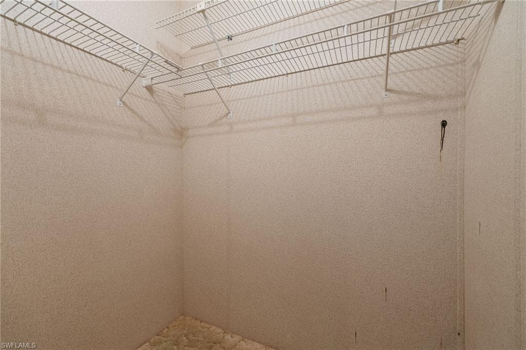 View of spacious closet