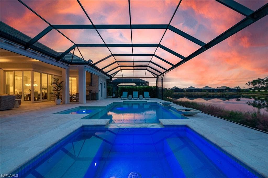 The most spectacular sunsets!