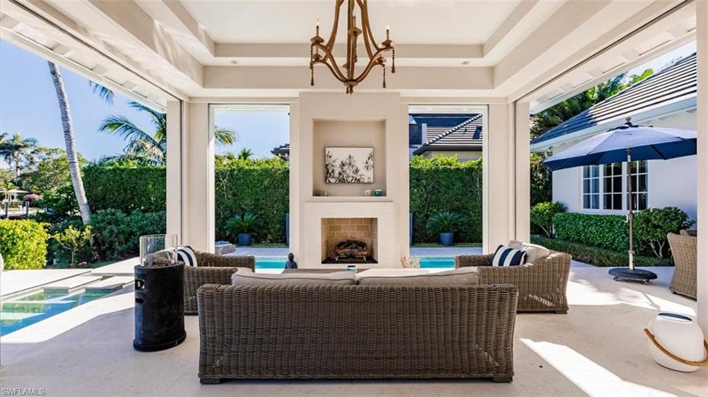 with rolldown screens and shutters