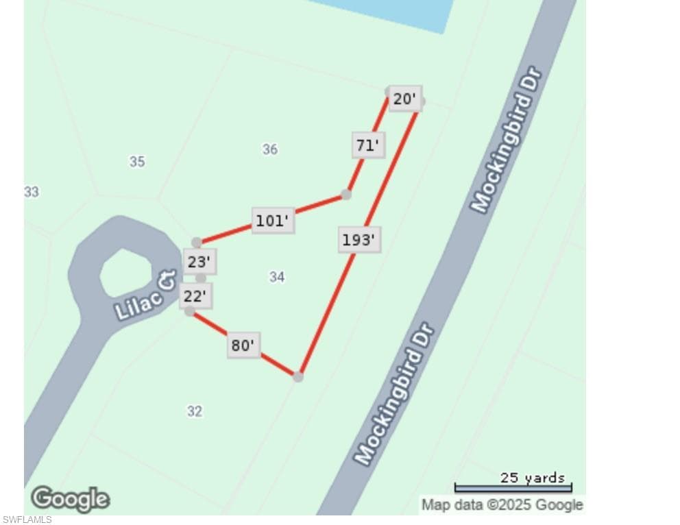 Map / location of property area