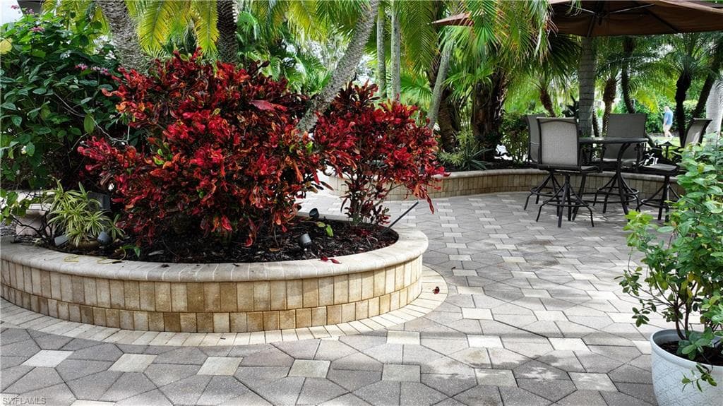 View of patio / terrace with outdoor dining area