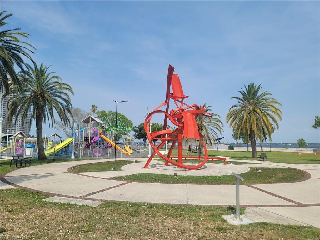 Community play area at Centennial Park