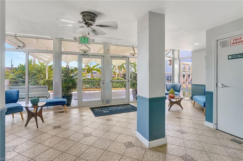 View of lobby and entrance