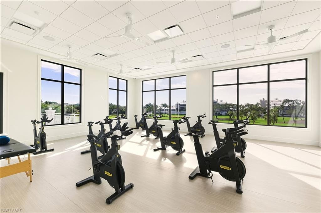 View of gym