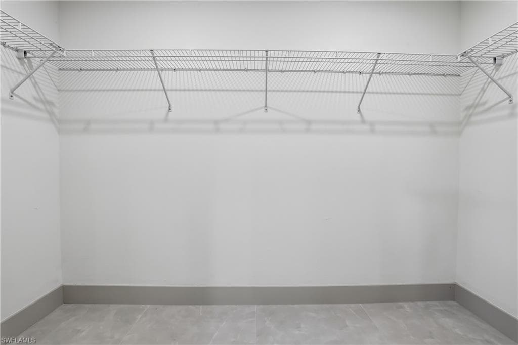 View of spacious closet