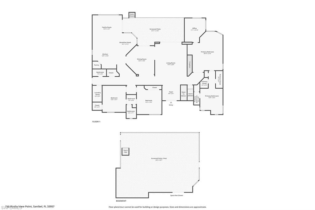 View of room layout