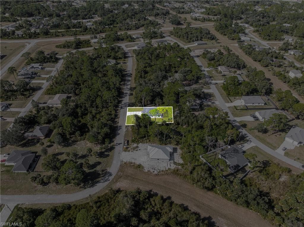 View of property location featuring property parcel outlined