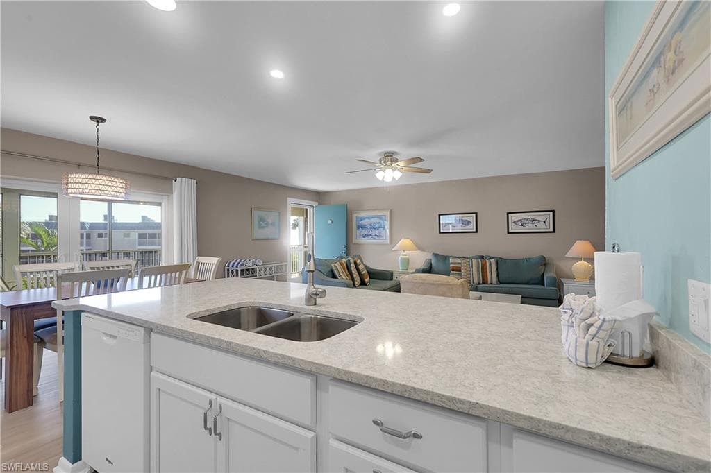 An open kitchen flowing into the great room lets you cook and stay part of the conversation.