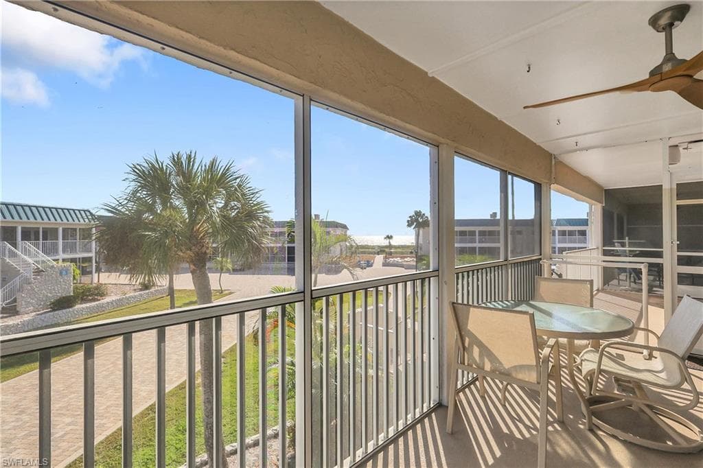 This condo sits close enough to feel the rhythm of the Gulf—hear the waves, taste the ocean breeze, wander barefoot to the shoreline without ever needing a car.