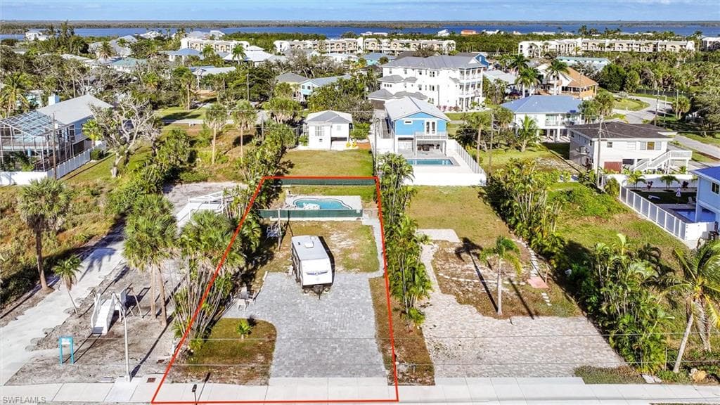 Right across from the beach