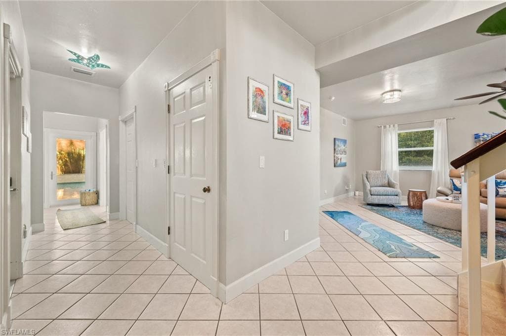 Lower level Storage, Garage Entry and Rec Room