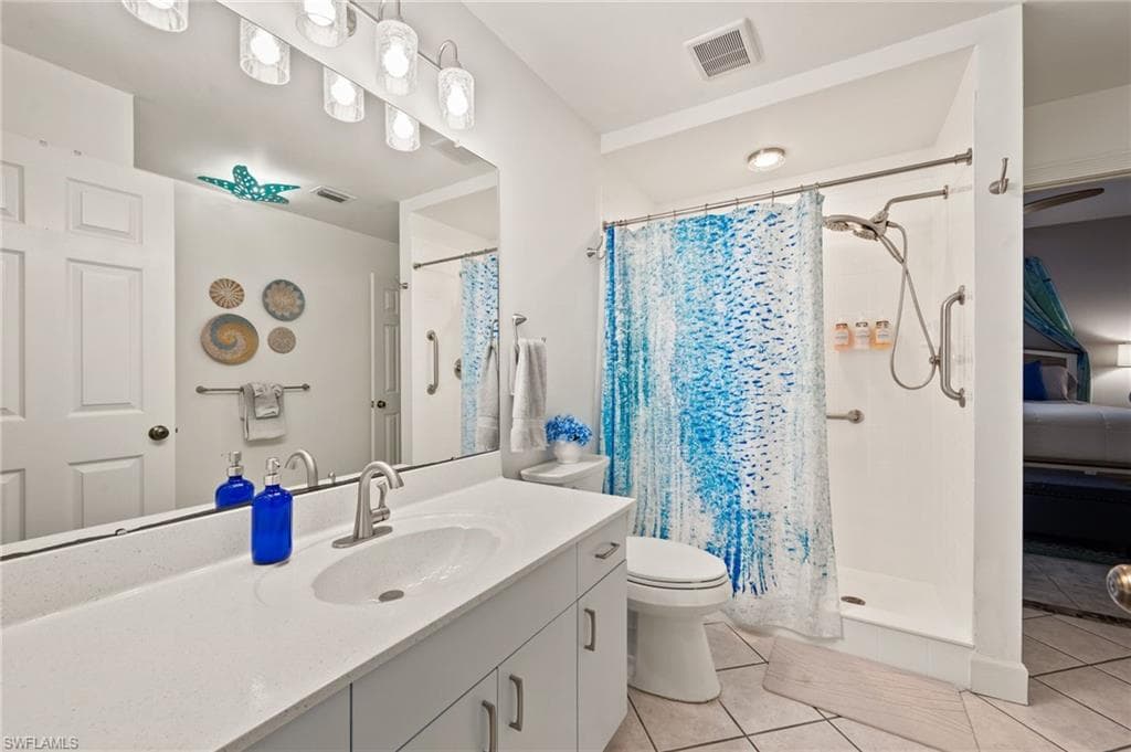 Pool bath and Guest Bedroom