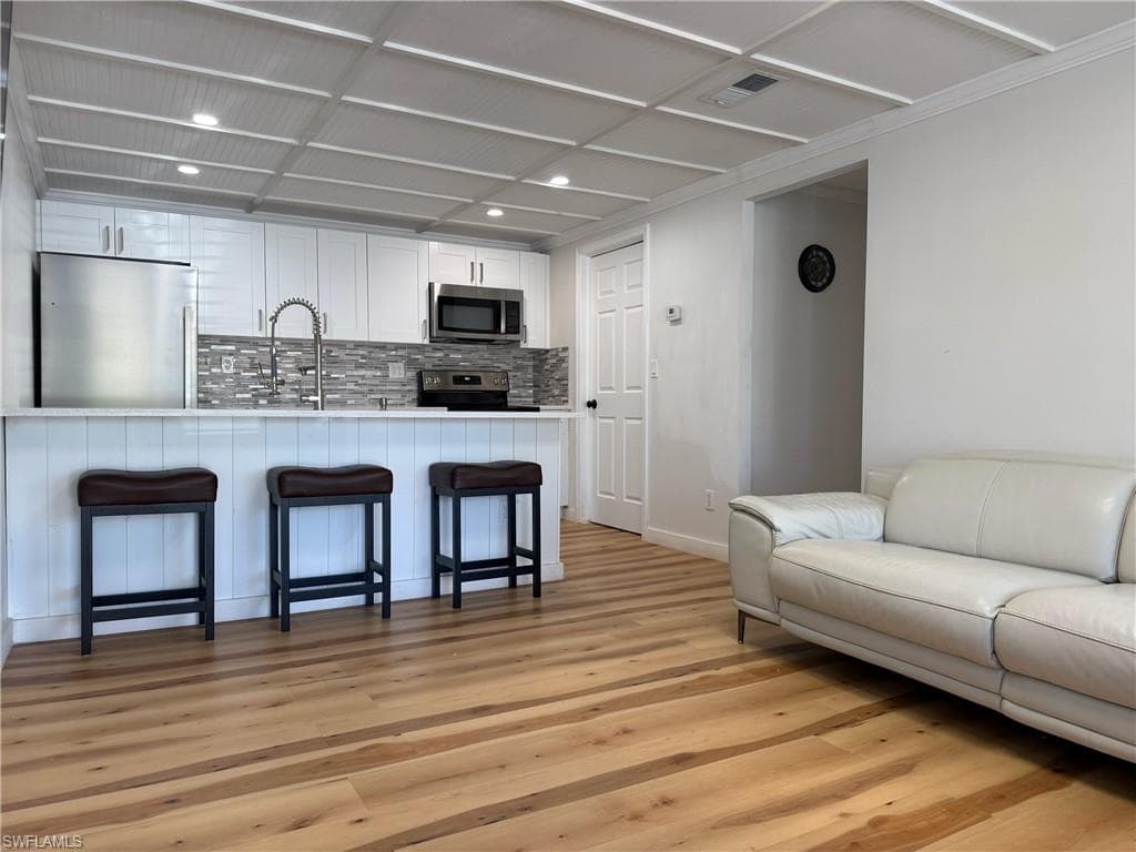 living/ kitchen open concept