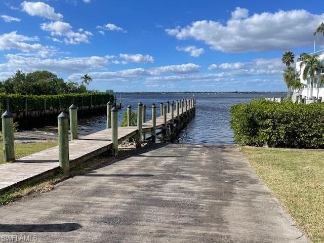 public boat ramp