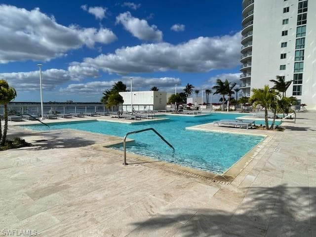 pool and sunning deck