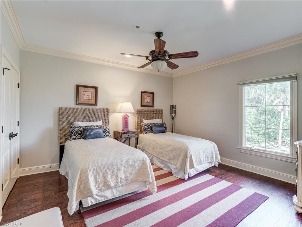 wood flooring in bedrooms