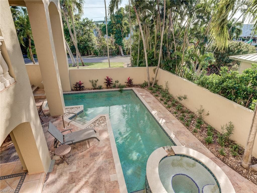 Unwind in the tranquil pool