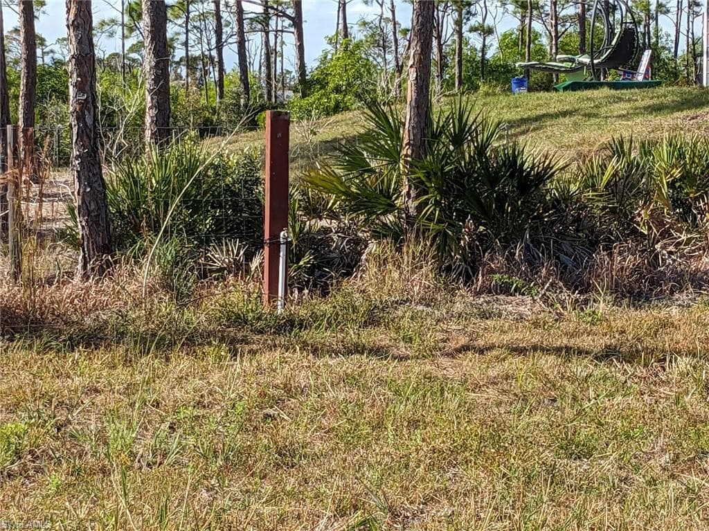 Water spigot on left side