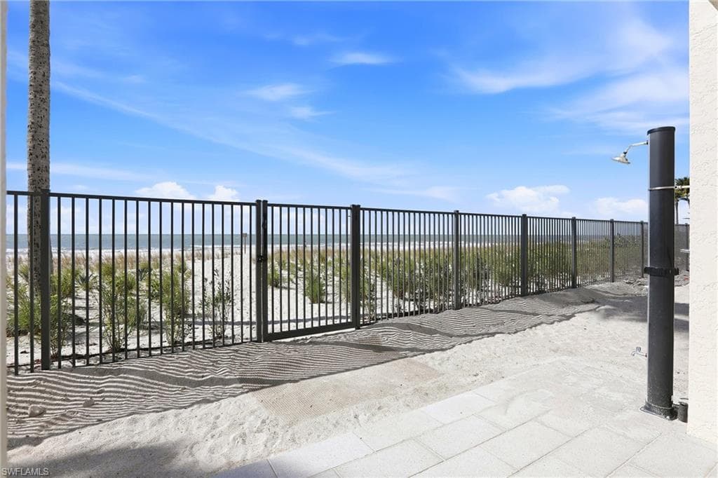 View of gate
