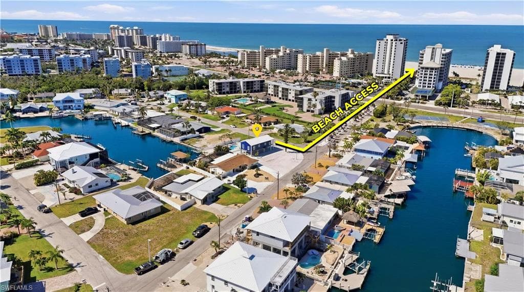Waterfront property featuring private boat access and a short distance to the Gulf of Mexico - Virtually Edited Image