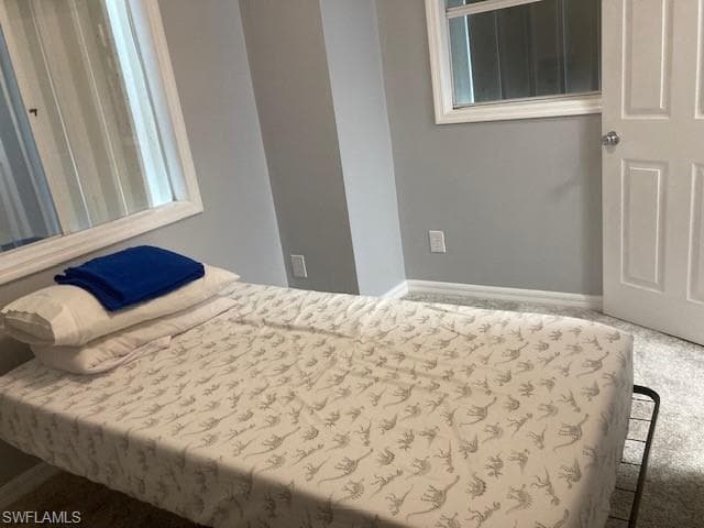 Master bedroom with room for a Queen bed