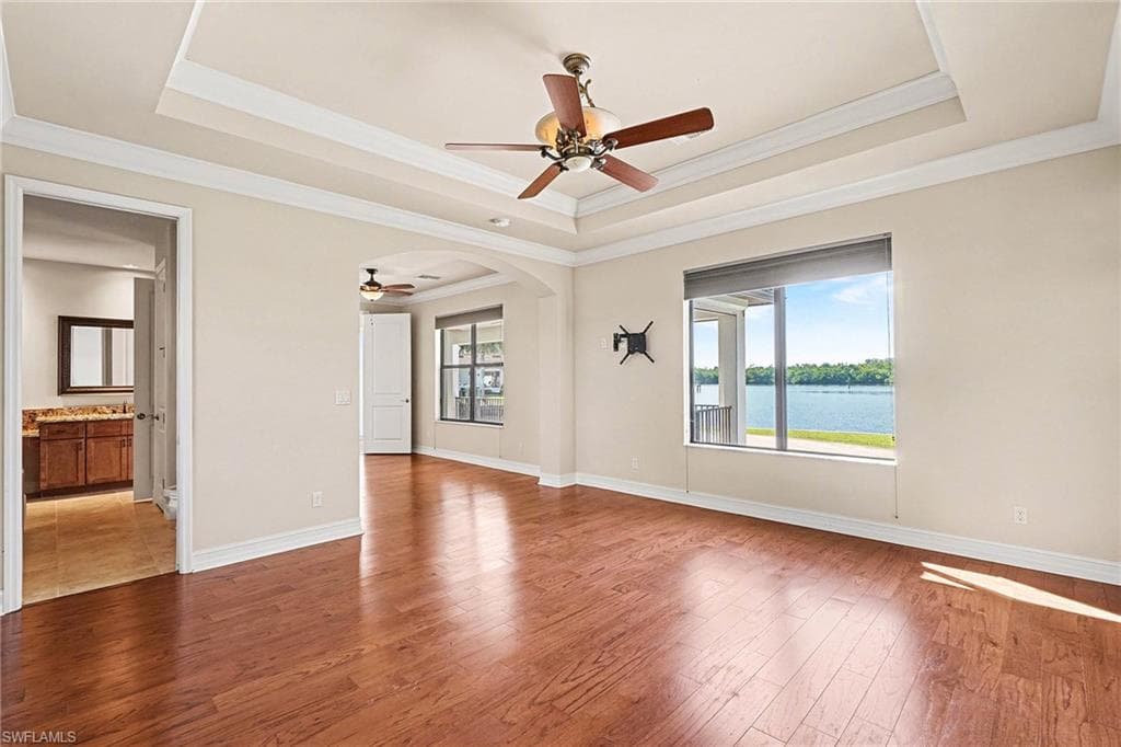 Massive primary bedroom with gorgeous views