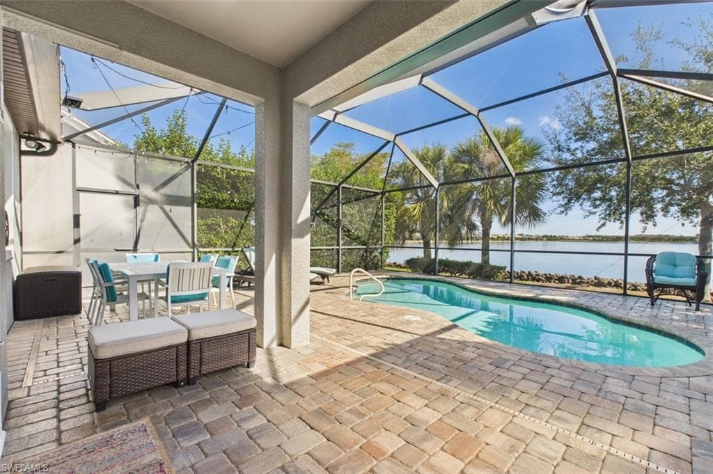 Covered Screened Lanai