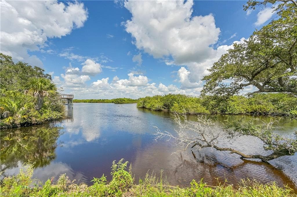 Tranquil waterfront view of Deep Creek, offering calm waters and a true sense of privacy from this natural retreat