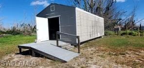View of shed