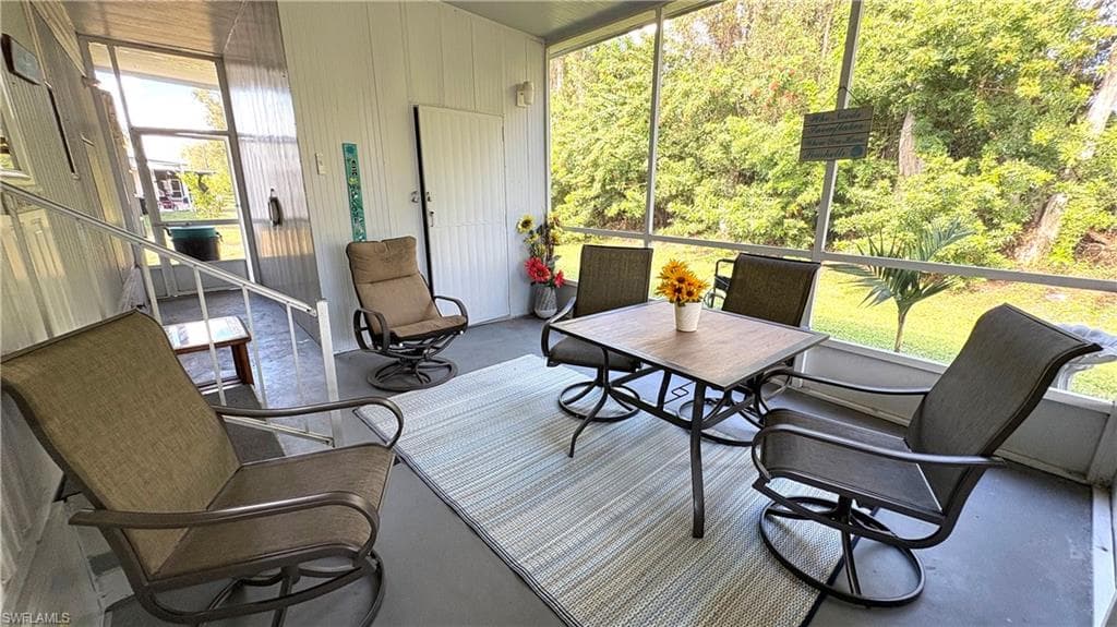 Screened Breezeway and storage shed