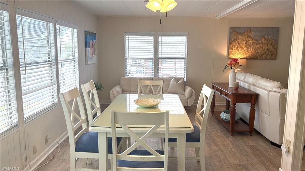 Dining area for hosting your holiday dinners.
