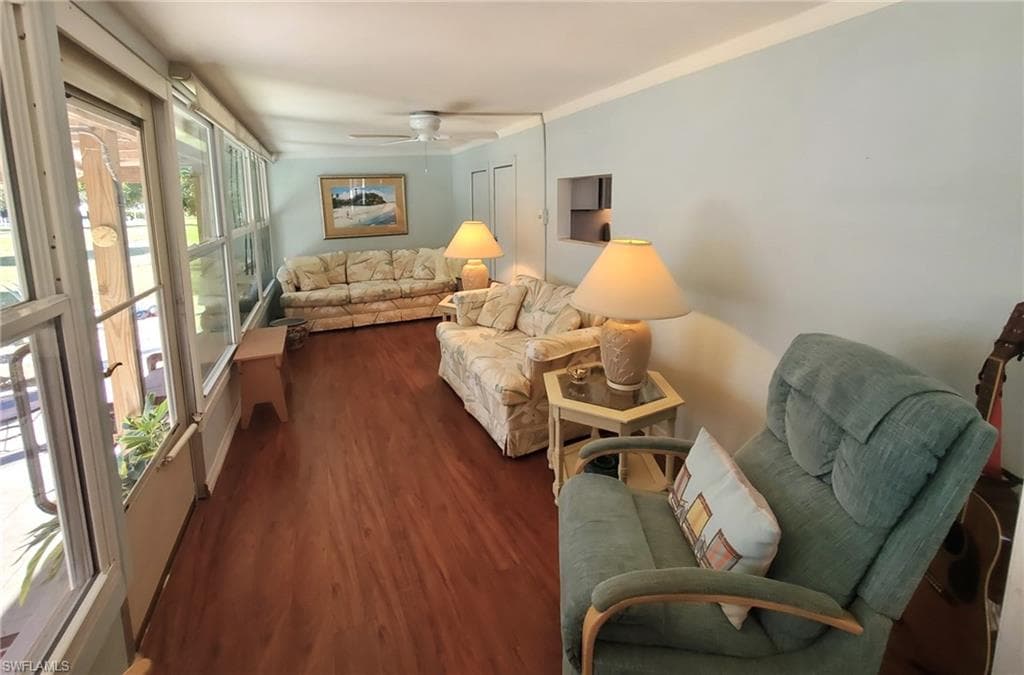 The Florida room is a lovely place to relax and enjoy sunny days and balmy nights!