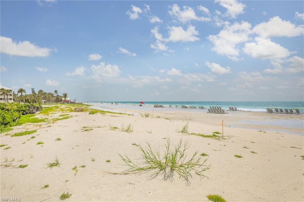 Water view with local beach