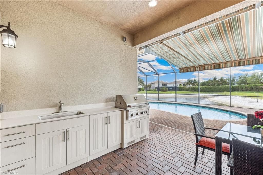 Outdoor kitchen