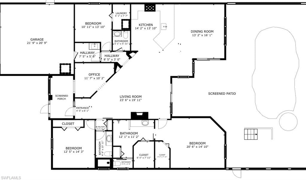 View of home floor plan