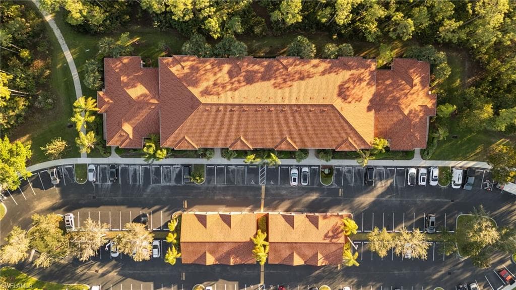 Aerial view of property's location